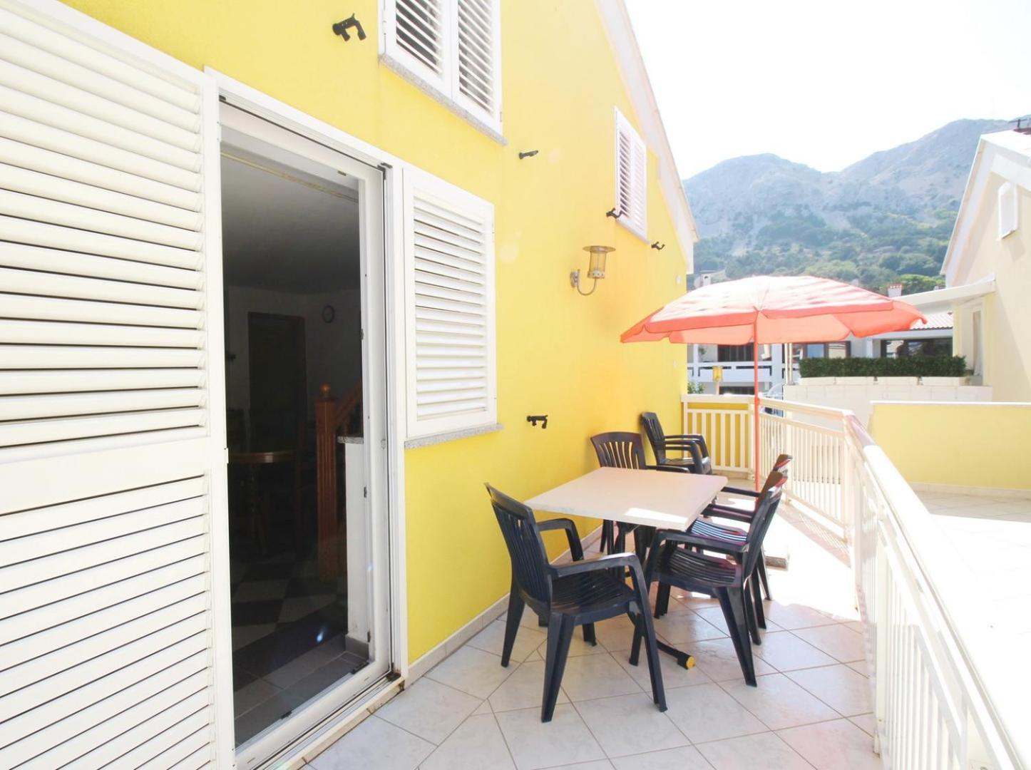 Apartments Mikulan Beach Baška Exterior foto
